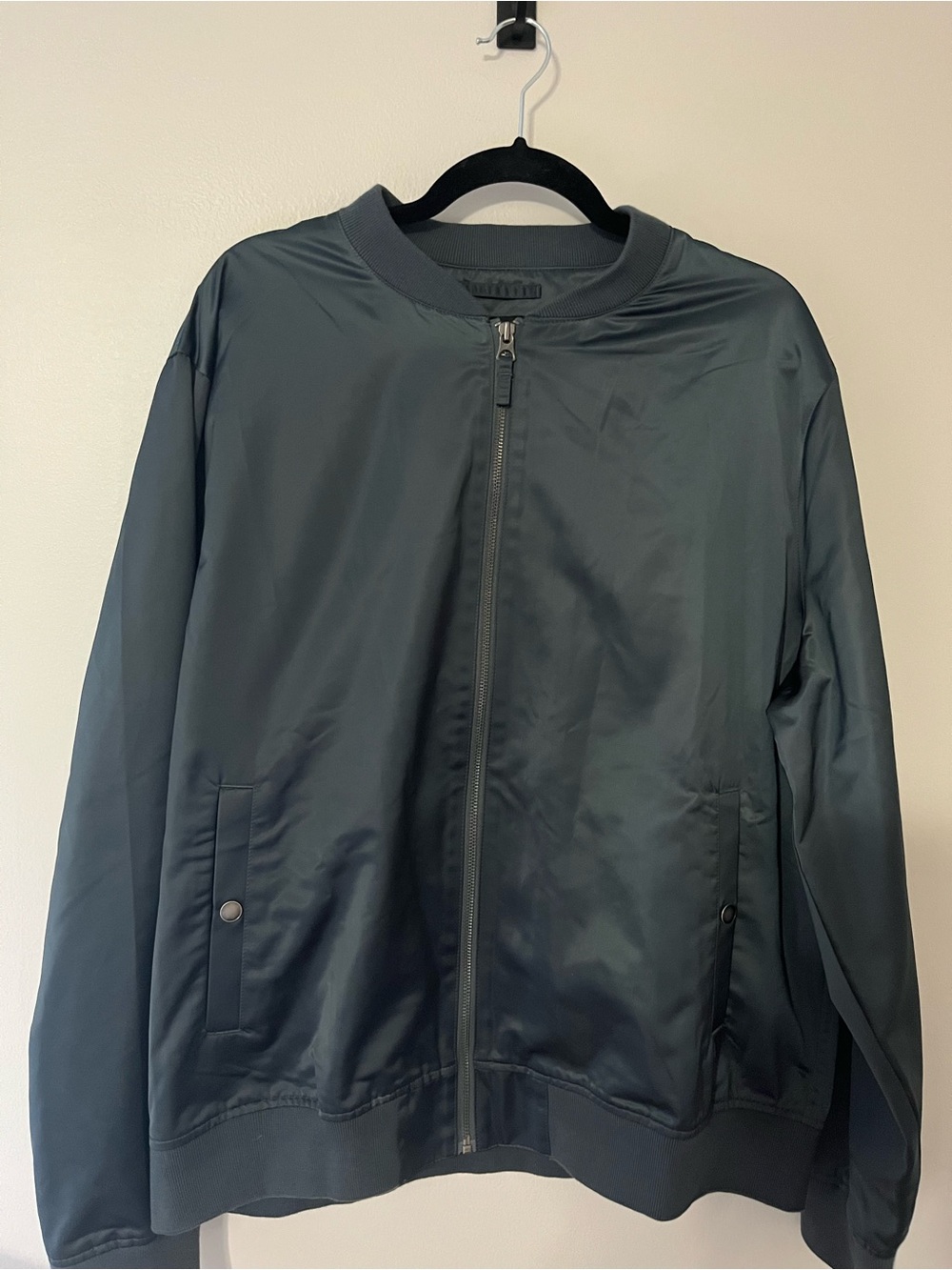 Bonobos Dark Green Bomber Jacket